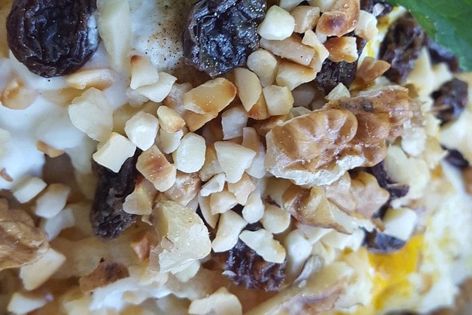 Apfel-Zimt-Porridge