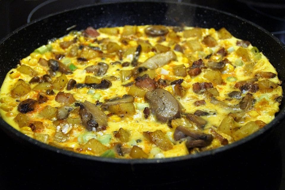 Frittata aus Gemüseresten